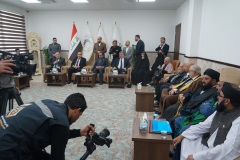 Spotkanie zorganizowane przez org. Atabe Al-Hussainije na Uniwersytecie Warith El-Embeya